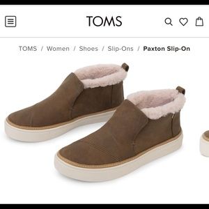 Tom’s Slip Ons Brand New!